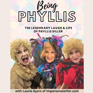 Phyllis Diller impersonator