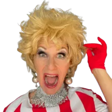Phyllis Diller impersonator